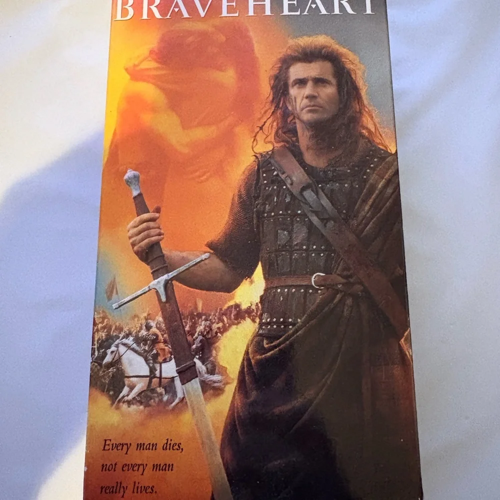 Braveheart VHS Tape